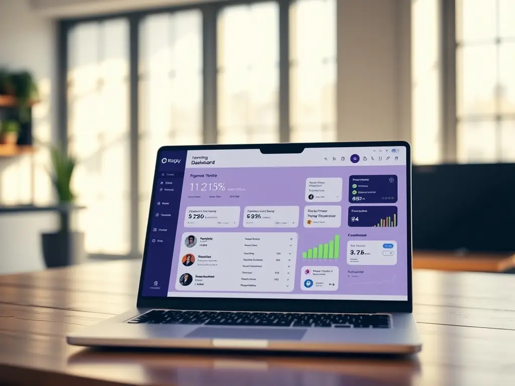 A visual representation of the learner tracking dashboard in Neoformia, showing how trainers can monitor learner progress, attendance, and performance in real-time.